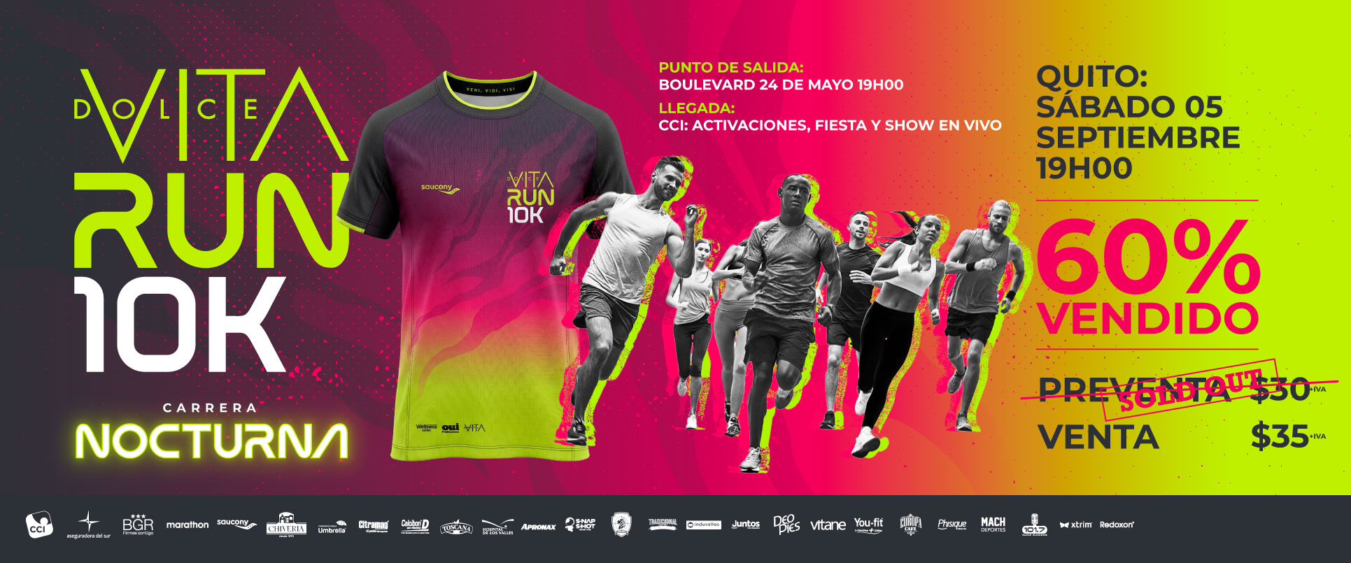 DolceVita RUN 10K - 2da Edición en Quito, BuenPlan