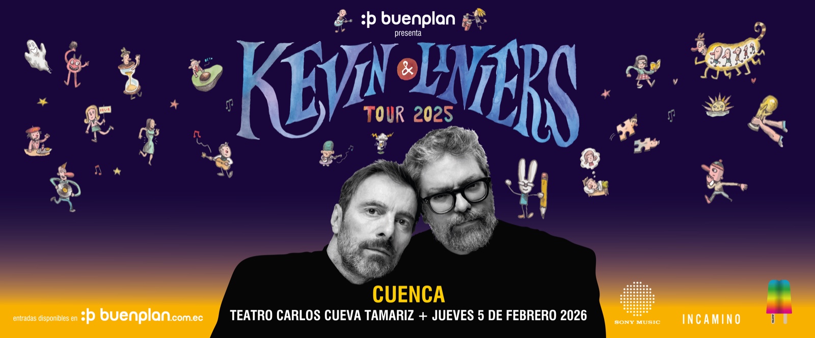 KEVIN + LINIERS TOUR - CUENCA en Cuenca, BuenPlan