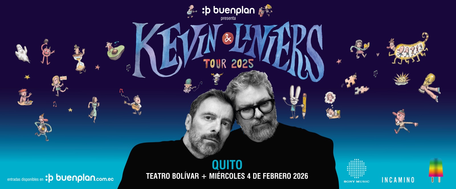 KEVIN + LINIERS TOUR - QUITO en Quito, BuenPlan