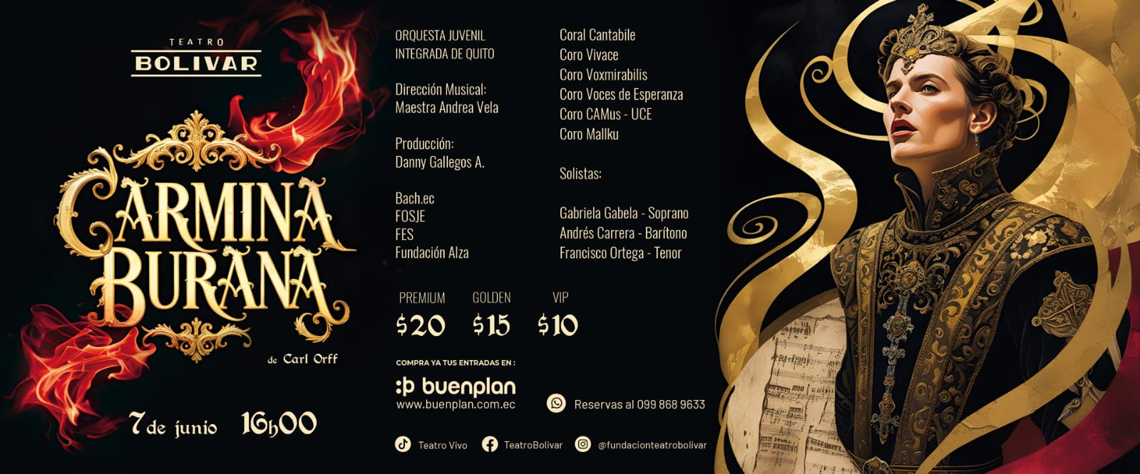 CARMINA BURANA - Gran Concierto