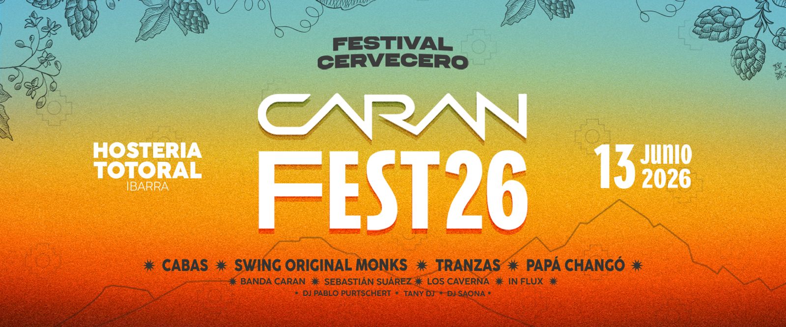 Caran Fest 2026 - El festival cervecero a la orilla de la laguna en Ibarra, BuenPlan