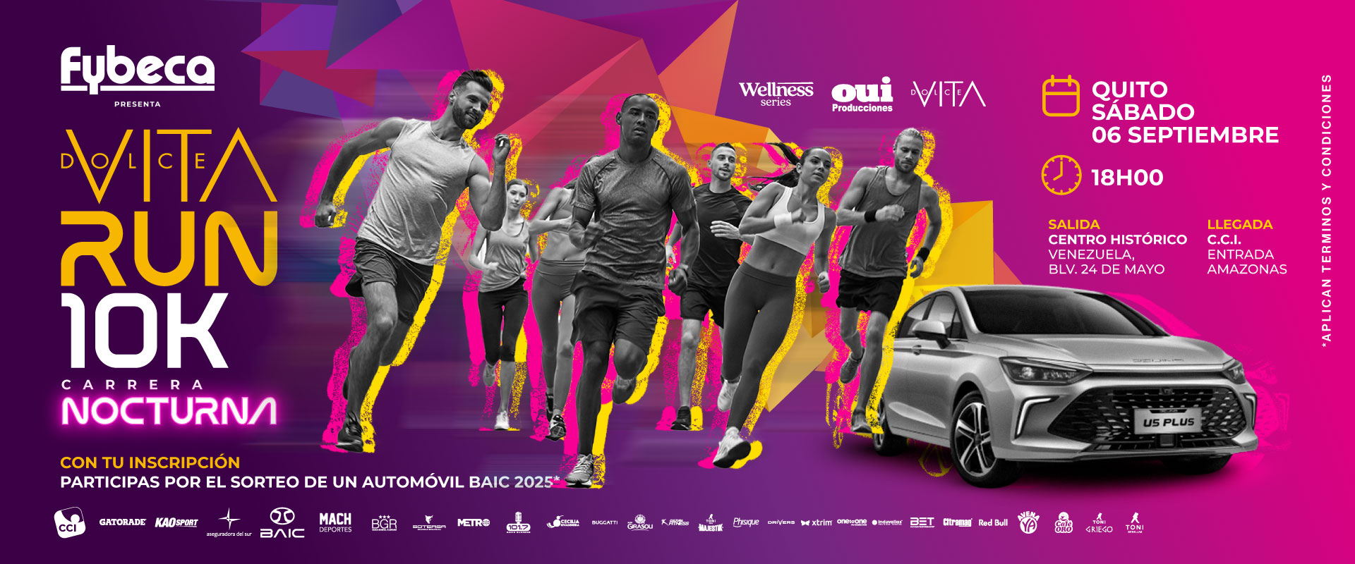 DOLCE VITA RUN 10K en Quito, BuenPlan
