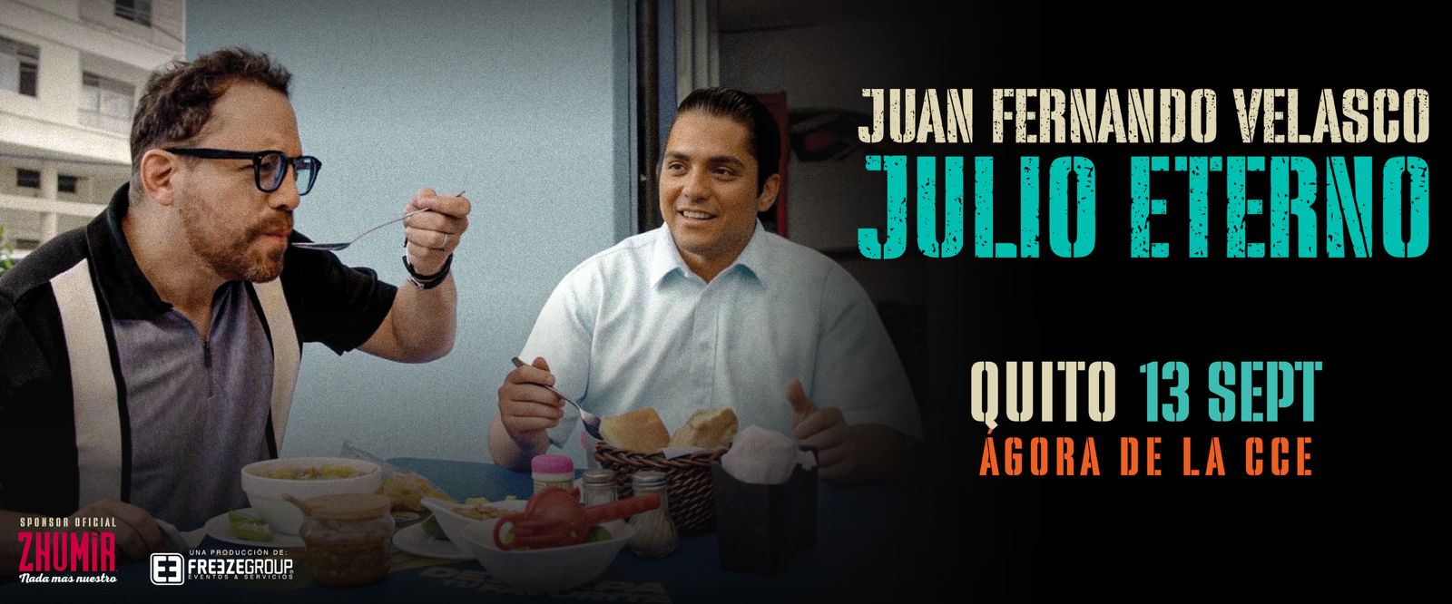Juan Fernando Velasco - Julio Eterno - Quito en Quito, BuenPlan