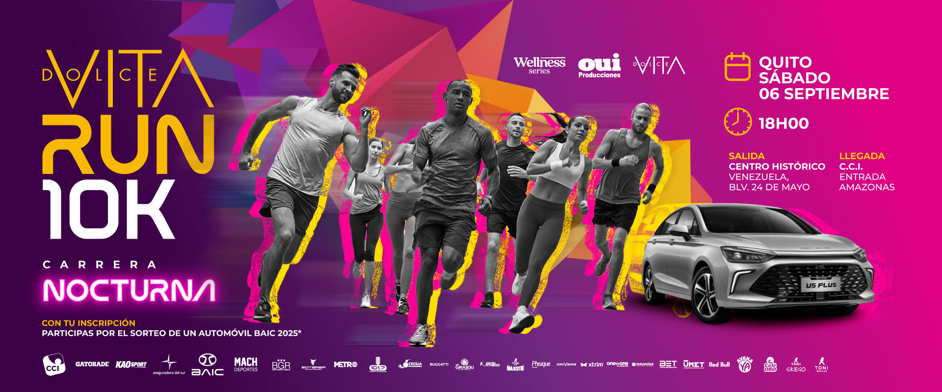 DOLCE VITA RUN 10K en Quito, BuenPlan