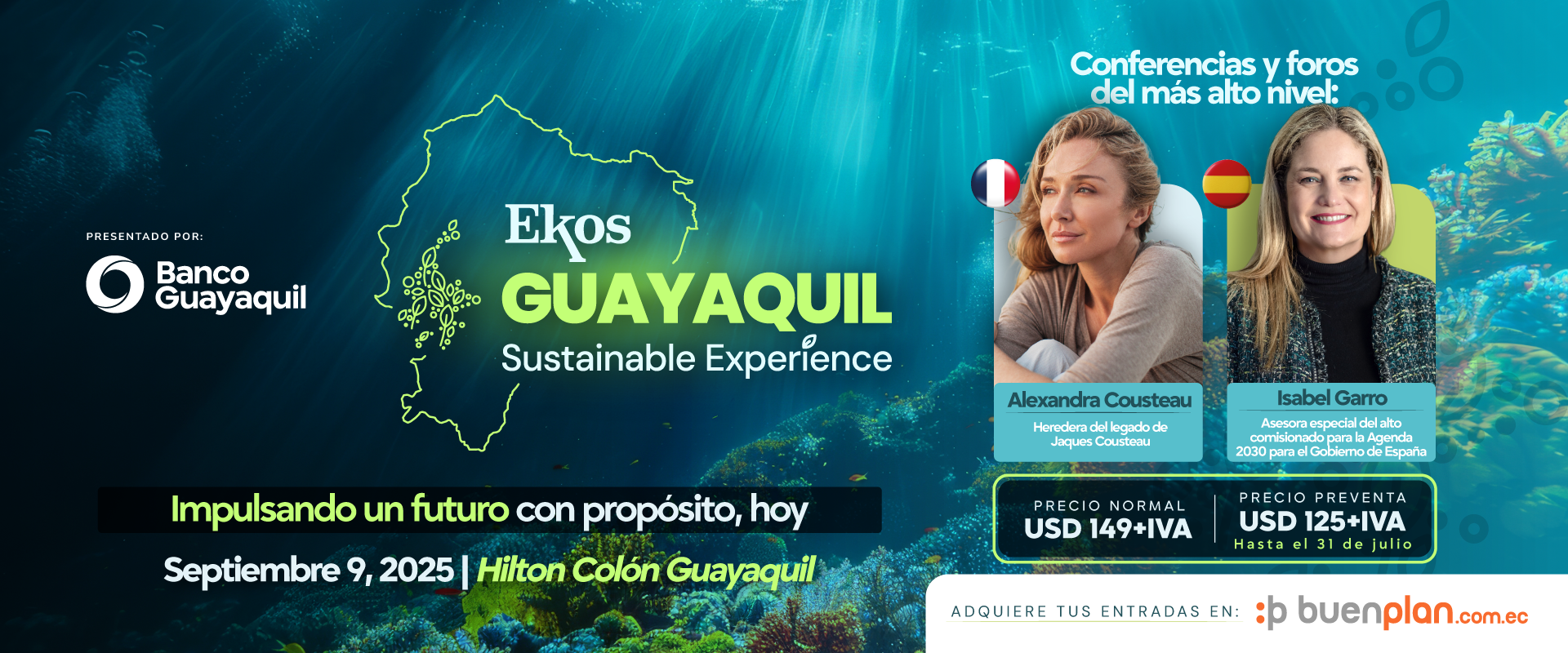 Ekos Guayaquil Sustainable Experience 2025 en Guayaquil, BuenPlan