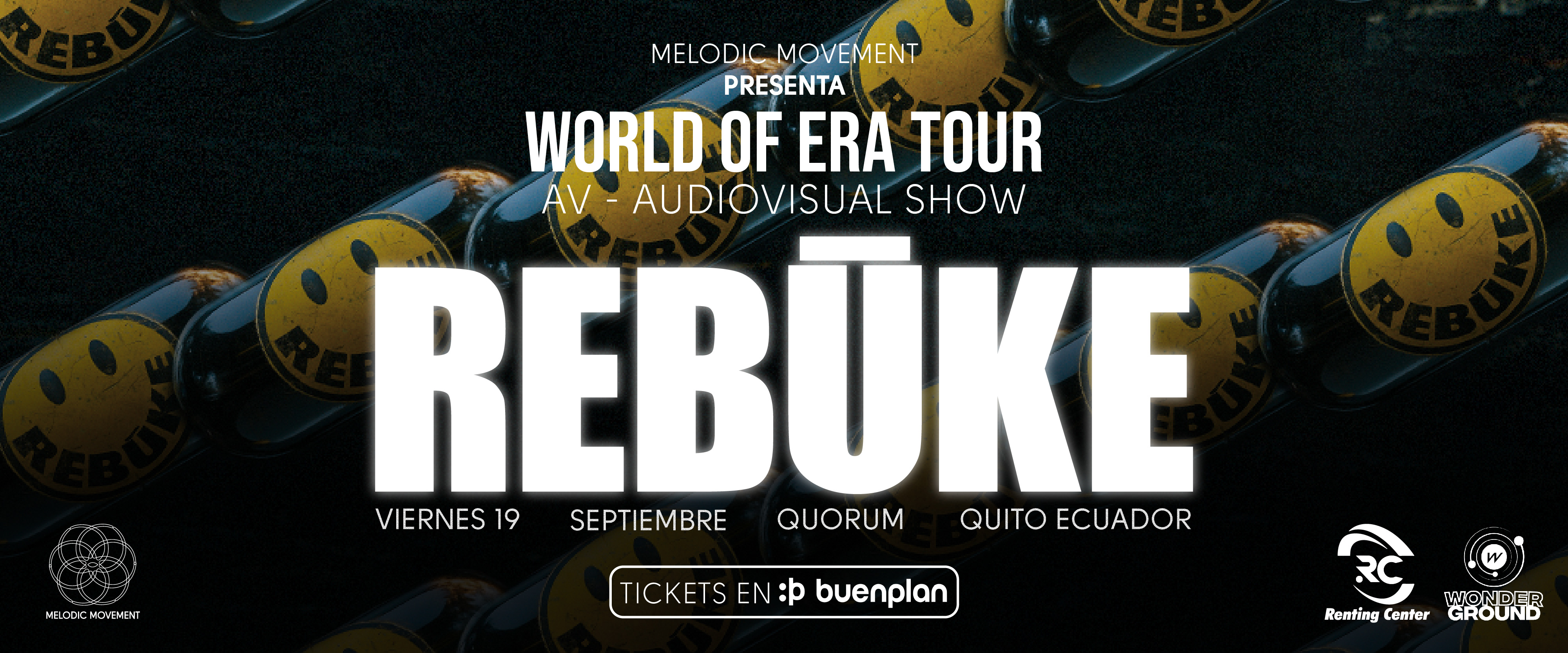 Melodic Movement presenta REBŪKE - WORLD OF ERA TOUR en Cumbayá - Quito, BuenPlan