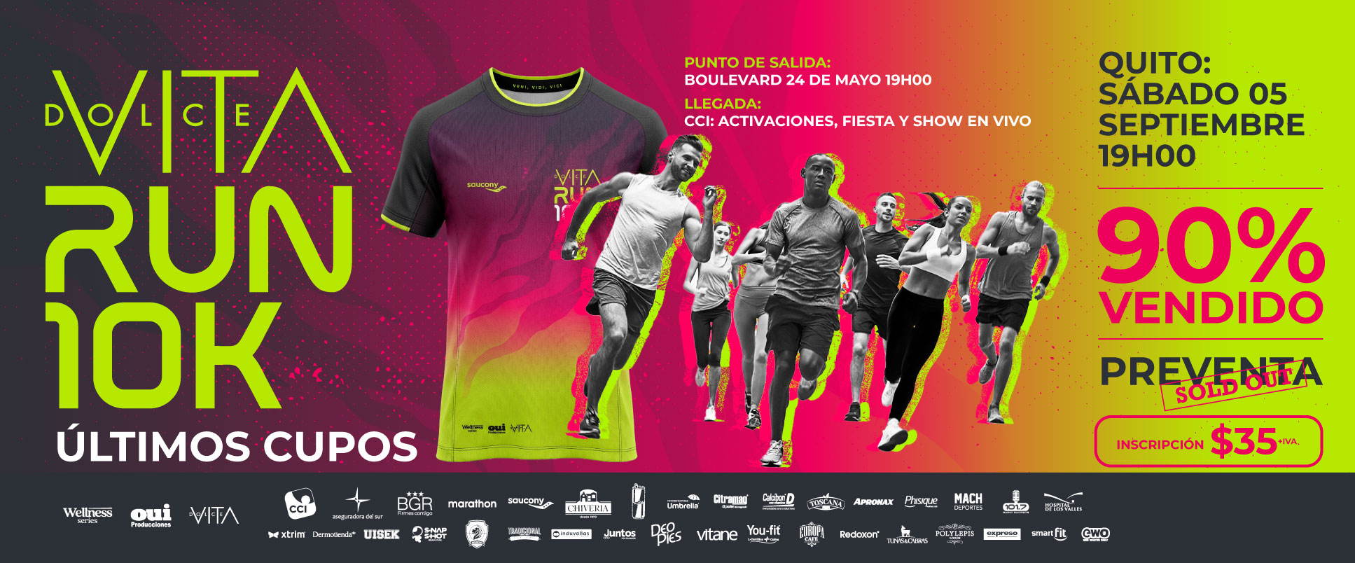DolceVita RUN 10K - 2da Edición en Quito, BuenPlan