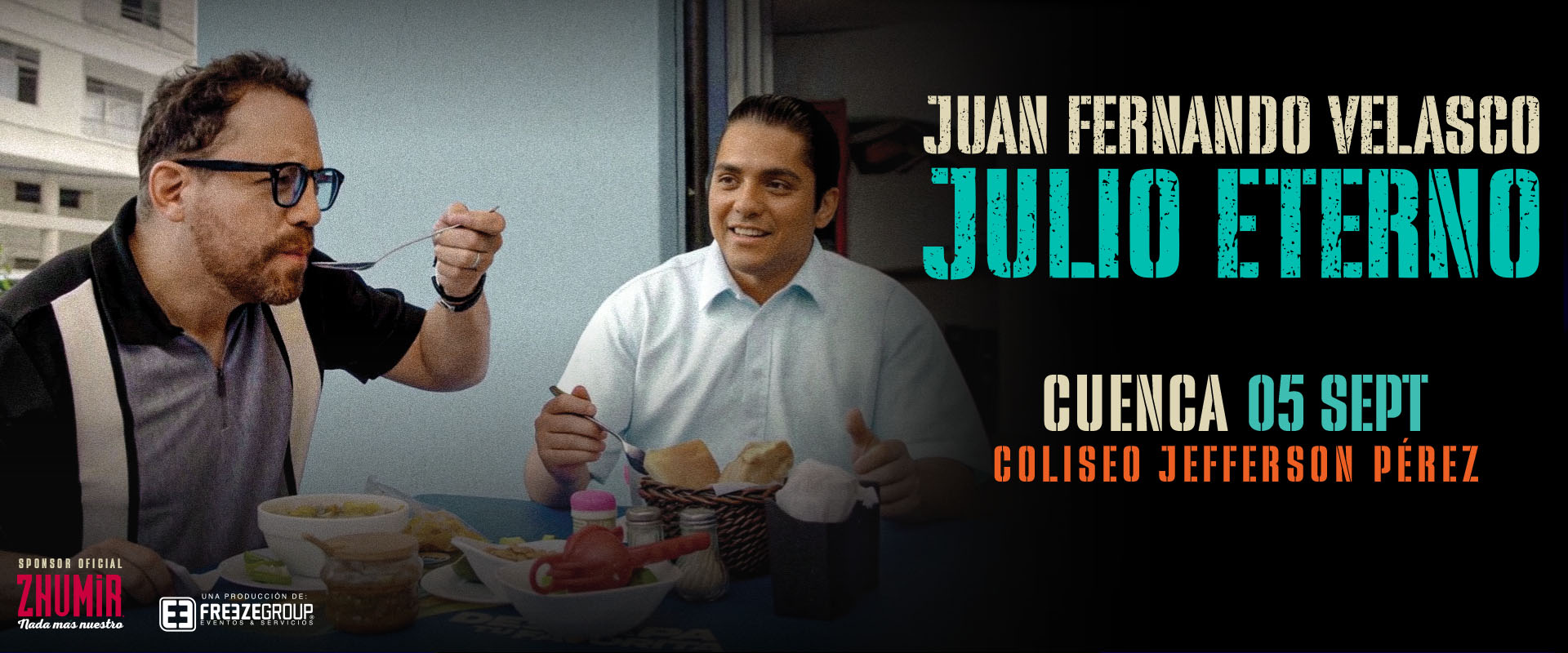 Juan Fernando Velasco - Julio Eterno - Cuenca en Cuenca, BuenPlan