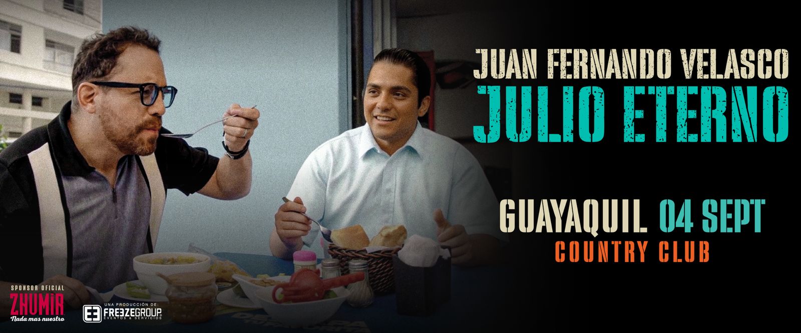 Juan Fernando Velasco - Julio Eterno - Guayaquil en Guayaquil, BuenPlan